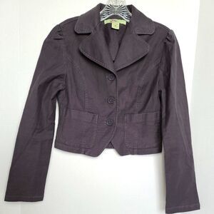 Moe Clothing Dark Gray Blazer Size M